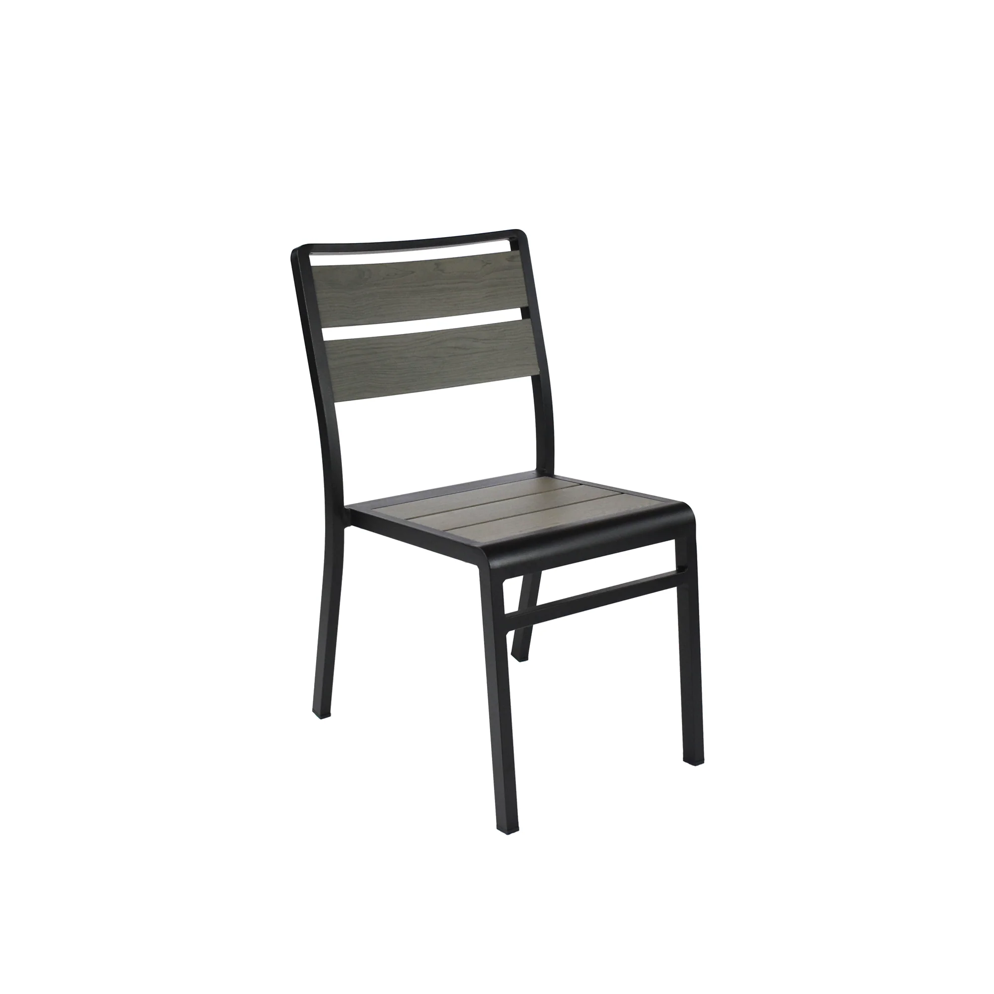 emuamericas, llc AB1020HD-24-400 18 Inch Sid Stacking Side Chair Indoor Outdoor Metal Seat Aluminum Slat Back emuamericas, llc AB1020HD-24-400 18 Inch Sid Stacking Side Chair Indoor Outdoor Metal Seat Aluminum Slat Back