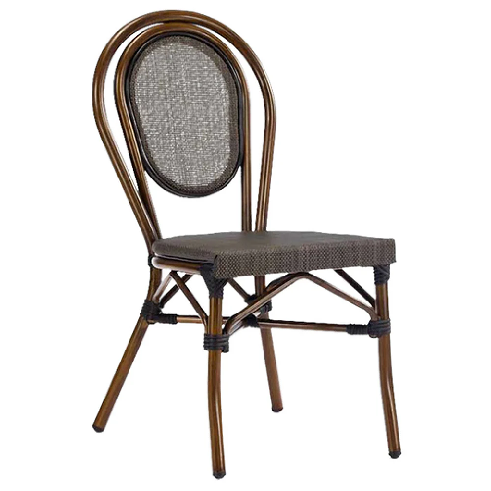JMC Furniture OUTDOOR MAGELLAN SIDE CHAIR 17 Inch Synthetic Wicker Aluminum Frame JMC Furniture OUTDOOR MAGELLAN SIDE CHAIR 17 Inch Synthetic Wicker Aluminum Frame
