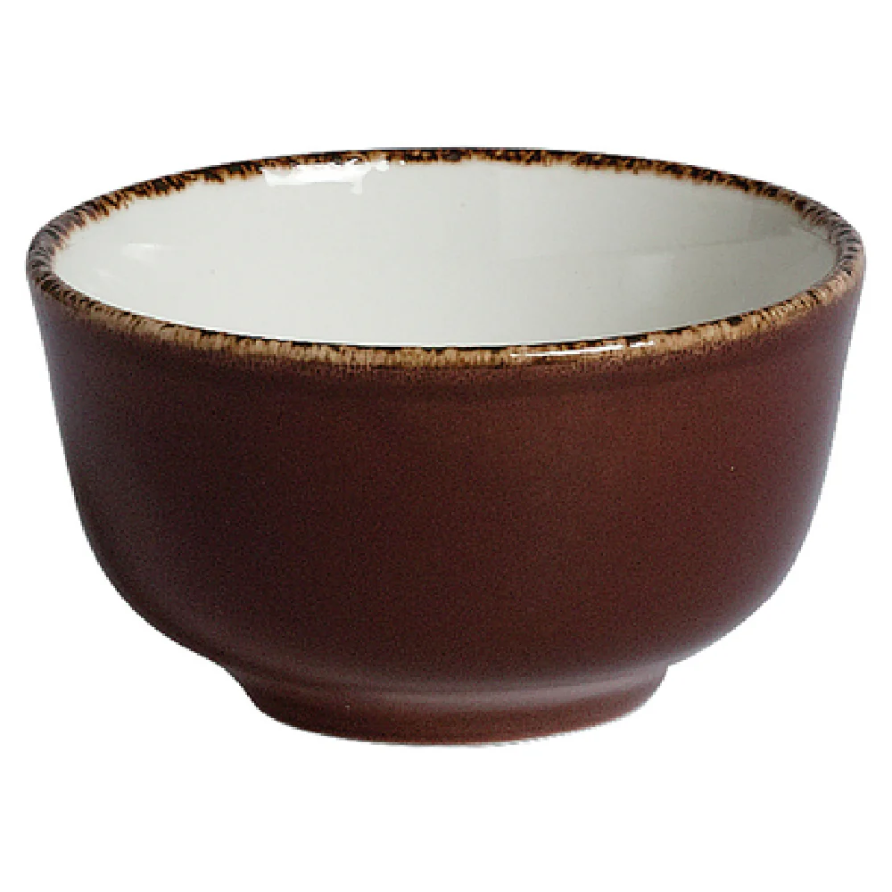 Steelite 11230379 8 Oz Bouillon Cup Round Alumina Vitrified Mocha China