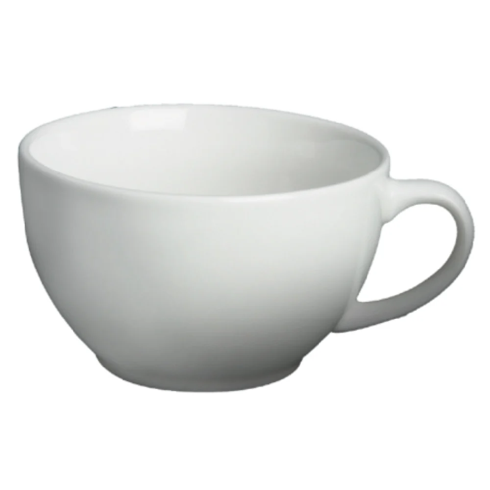 Cameo China 610-77C 8 Oz Dynasty Cappuccino Cup Ceramic White 3-3/4 Inch