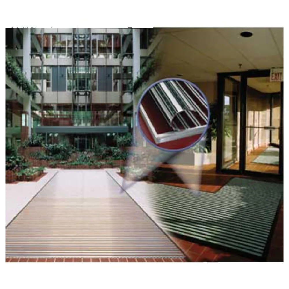 Cactus Mat 1611-SFA 3/8 Inch Anti-Slip Aluminum Rail Entrance System