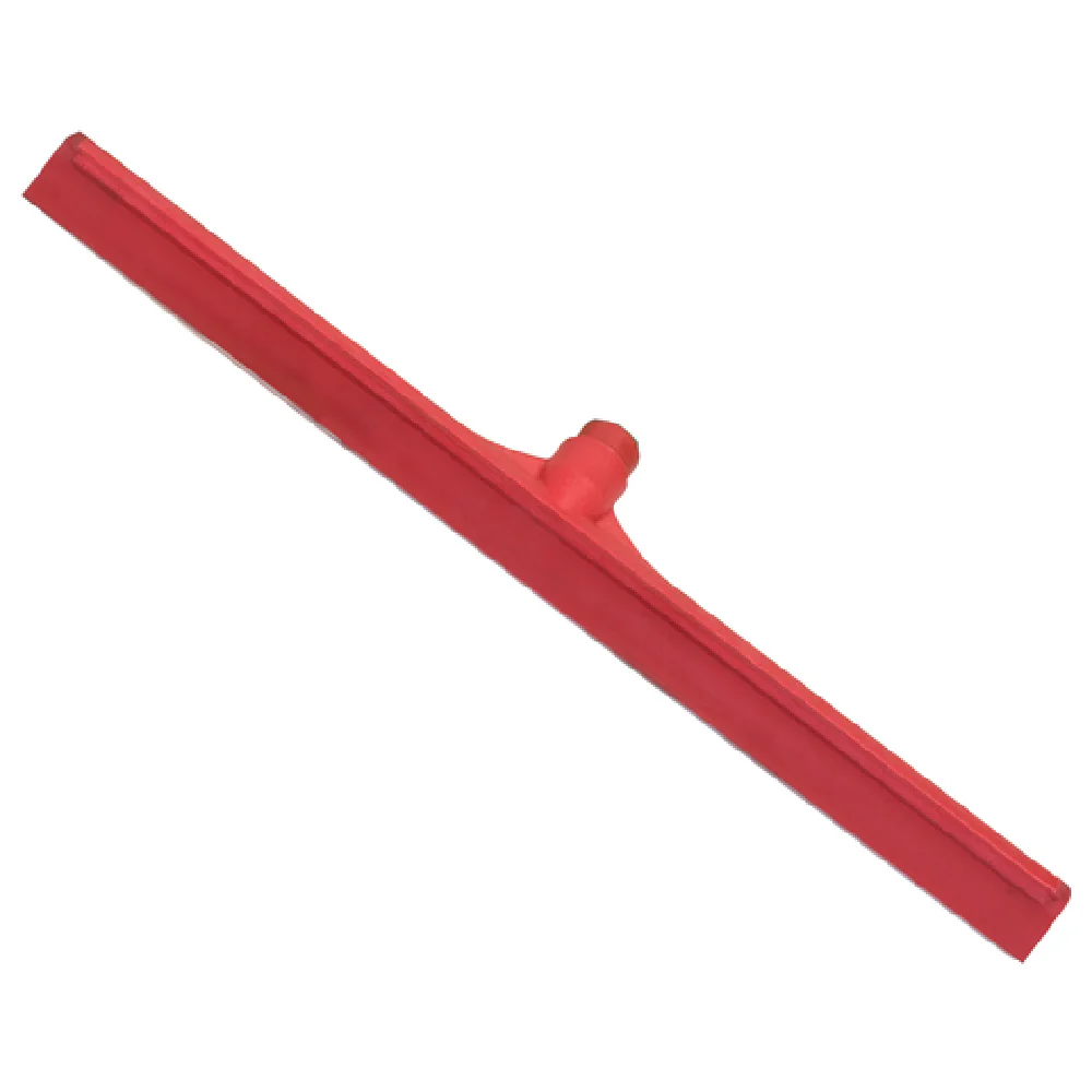 Carlisle 3656705 20 Inch Straight Floor Squeegee Head With Rubber Blade Red Plastic