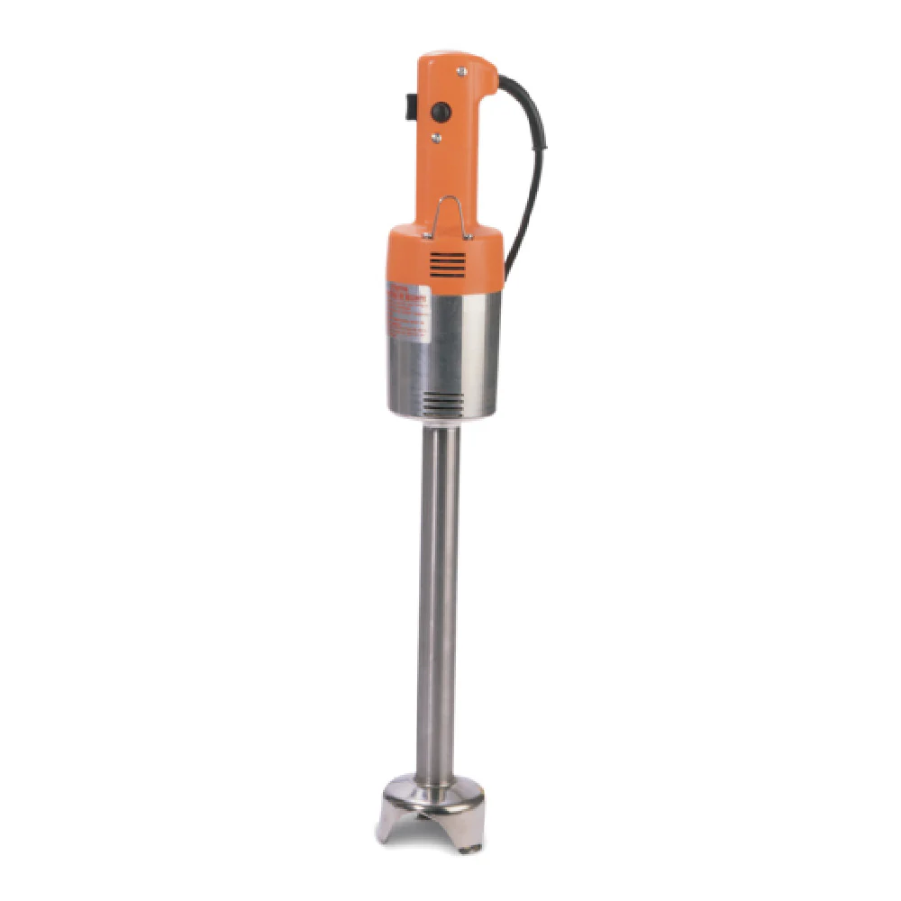JB Prince P115 12 Quarts Dynamic Immersion Blender Stainless Steel Orange