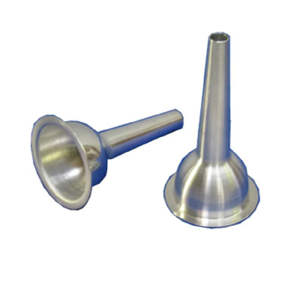 812ST3/4 3/4 Inch Aluminum Bell Shaped Stuffing Tube - Sausage Stuffing