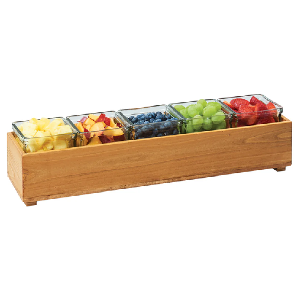 Cal Mil 3682-205-99 20 Inch Rustic Pine Stacking Box Wooden Crate