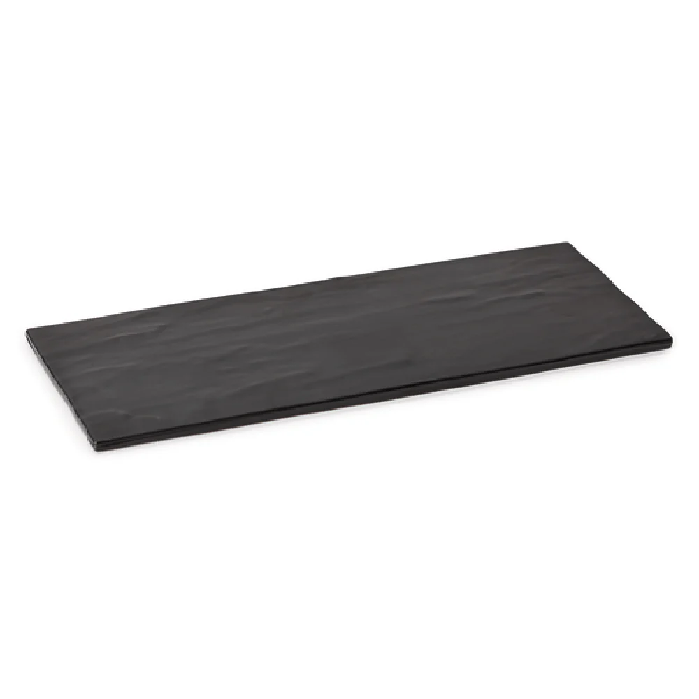 GET Enterprises SB-1350-BK 12-3/4 Inch Rectangular Display Shelf Melamine Faux Slate GET Enterprises SB-1350-BK 12-3/4 Inch Rectangular Display Shelf Melamine Faux Slate
