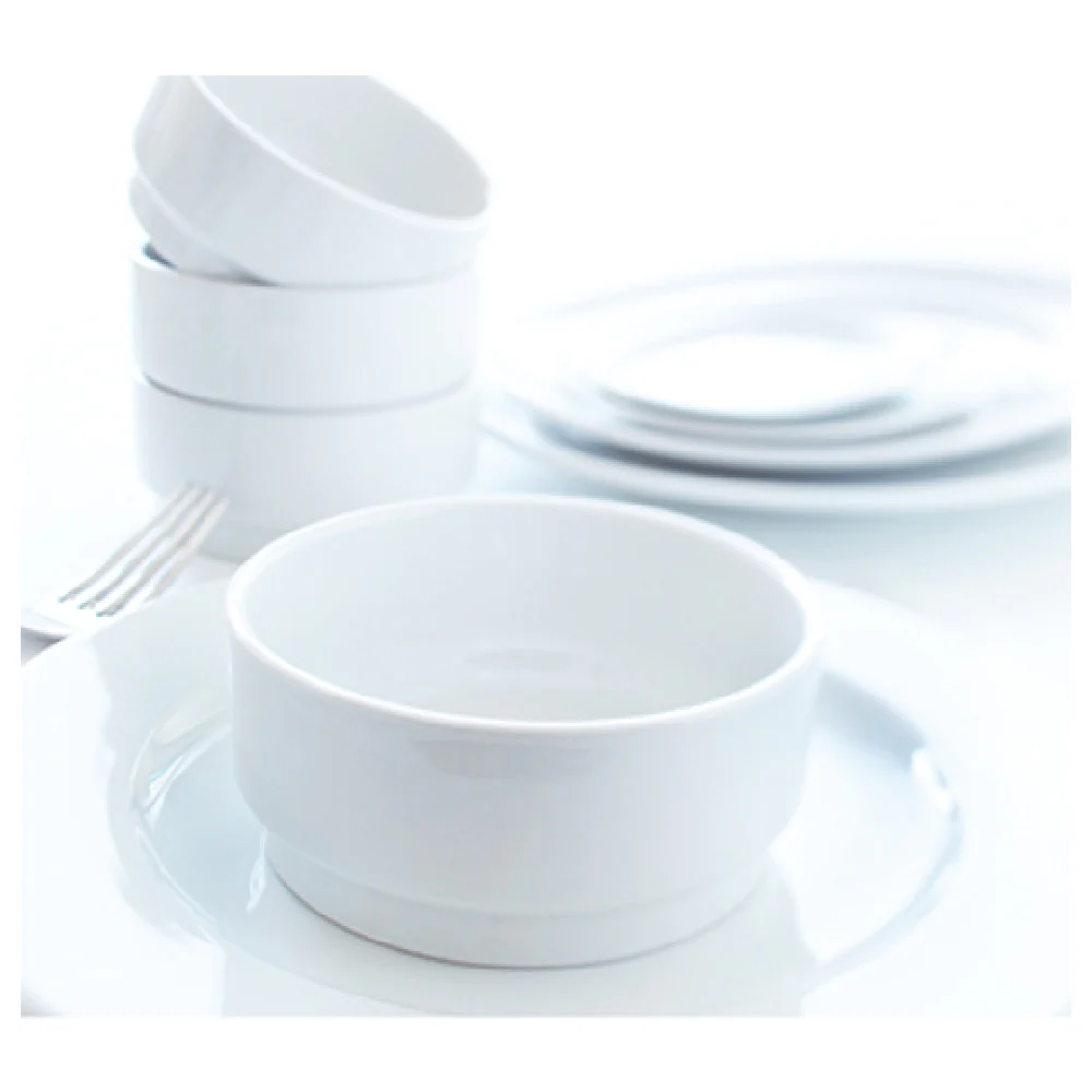 Arc Cardinal FH608 9 Inch Coupe Plate High Alumina Porcelain 24 Packs Arc Cardinal FH608 9 Inch Coupe Plate High Alumina Porcelain 24 Packs