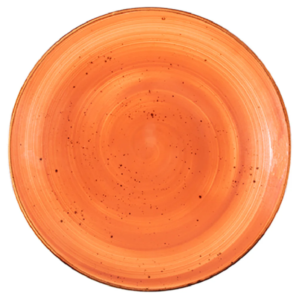Vertex China LTC-W23 11-3/4 Inch Diameter Round Wok Bowl Hand Painted Terra Cotta Vertex China LTC-W23 11-3/4 Inch Diameter Round Wok Bowl Hand Painted Terra Cotta