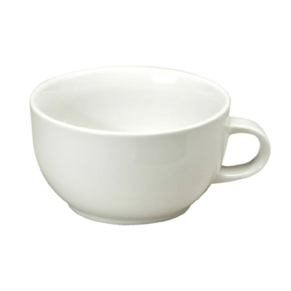 1880 Hospitality F8010000524 14 Oz. Jumbo Cup Handled Porcelain Bright White 1880 Hospitality F8010000524 14 Oz. Jumbo Cup Handled Porcelain Bright White