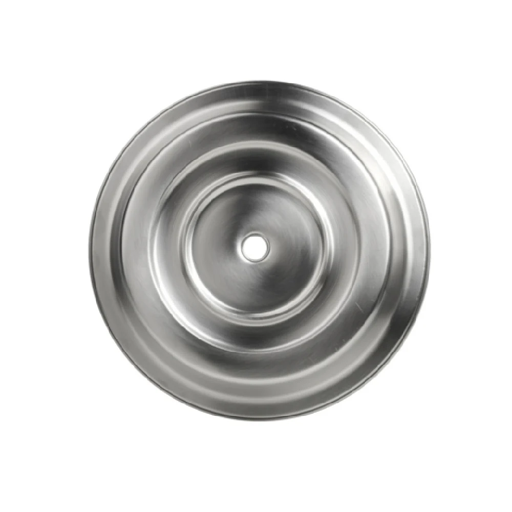Steelite 5379S825 10 Inch Round Plate Cover Stainless Steel with Folio