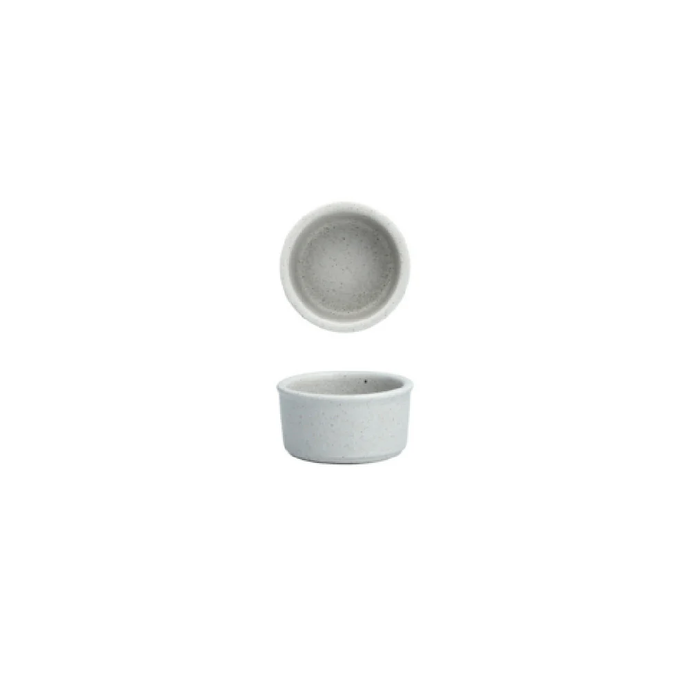 Fortessa 3300.590145GY 2.75 Inch 2.5oz Ramekin Butternap Vitrified China Gray