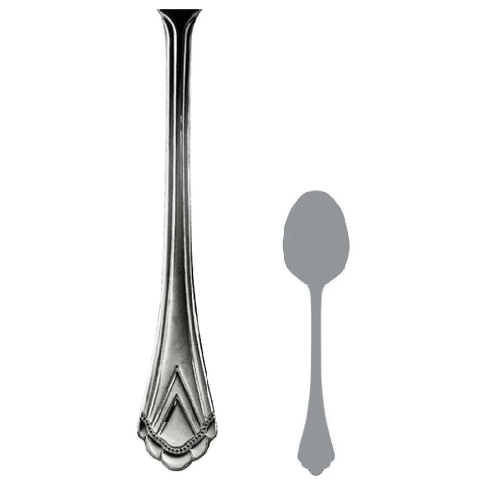 Steelite 5721SX001 6 Inch Teaspoon Madison Folio Flatware 18/10 Stainless Steel