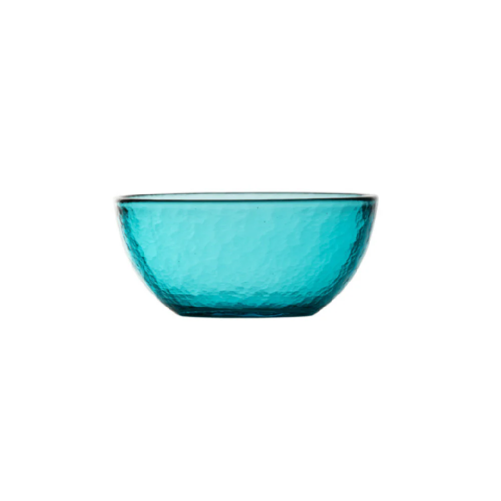 Fortessa 2700.LAGOON.06 21 Oz Dishwasher Safe Glass Cereal Bowl Lagoon Blue