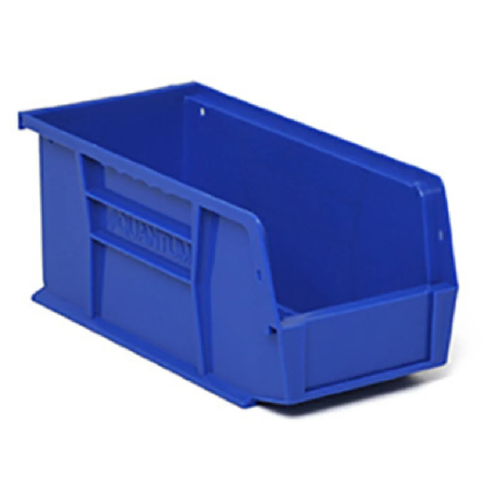 Eagle A203883 16 Inch Q-LEVER Small Plastic Bin Blue Polypropylene Eagle A203883 16 Inch Q-LEVER Small Plastic Bin Blue Polypropylene