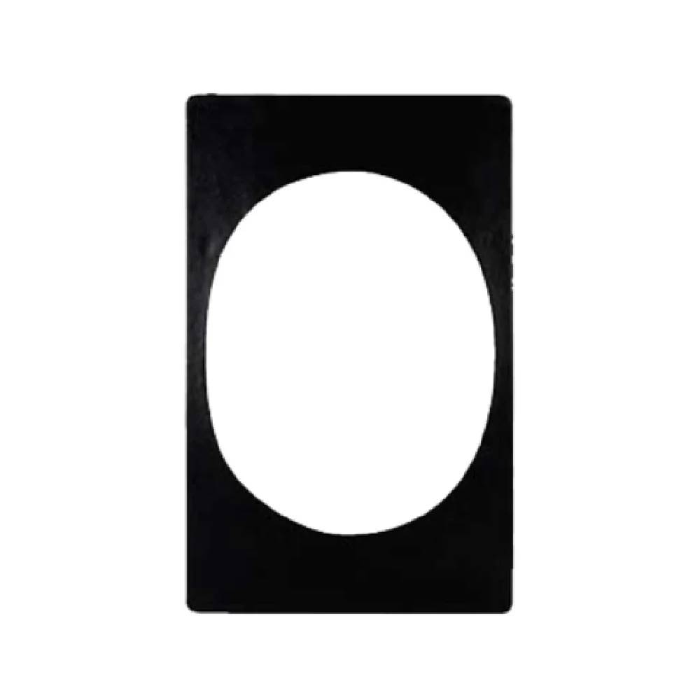 GET Enterprises 82730B17 21 to 21 Inch by 13 Inch Stainless Steel Tile With Oval Cut-out