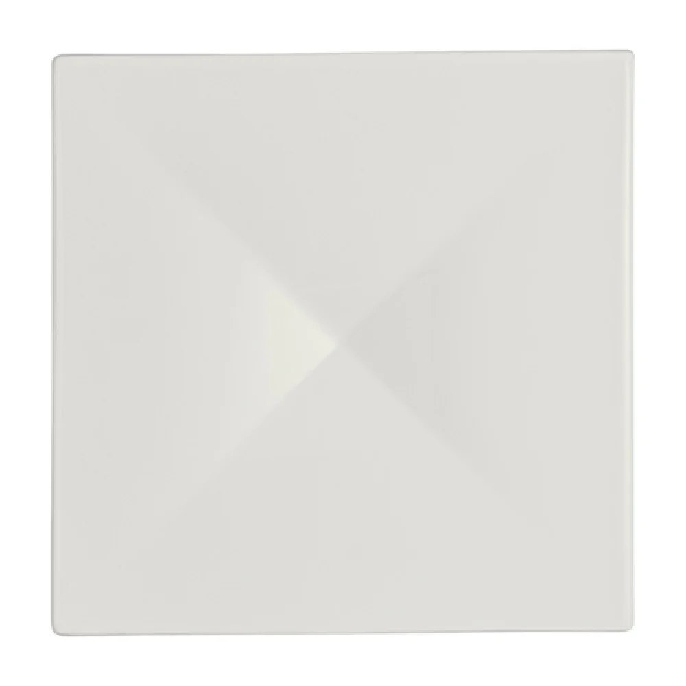Steelite 51109ST3237 6.375 Inch Square Tray White Album Fine China