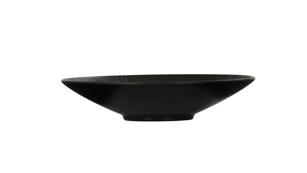 Cal Mil 24057-10-13 10 Inch Nomi Bowl Dishwasher Safe Melamine Black Cal Mil 24057-10-13 10 Inch Nomi Bowl Dishwasher Safe Melamine Black
