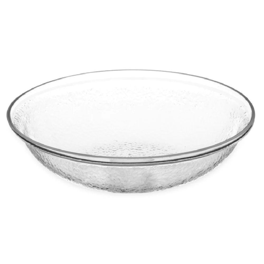 Carlisle SB7007 2 Quart Clear Salad Bowl 10 Inch Diameter Pebbled Acrylic Carlisle SB7007 2 Quart Clear Salad Bowl 10 Inch Diameter Pebbled Acrylic