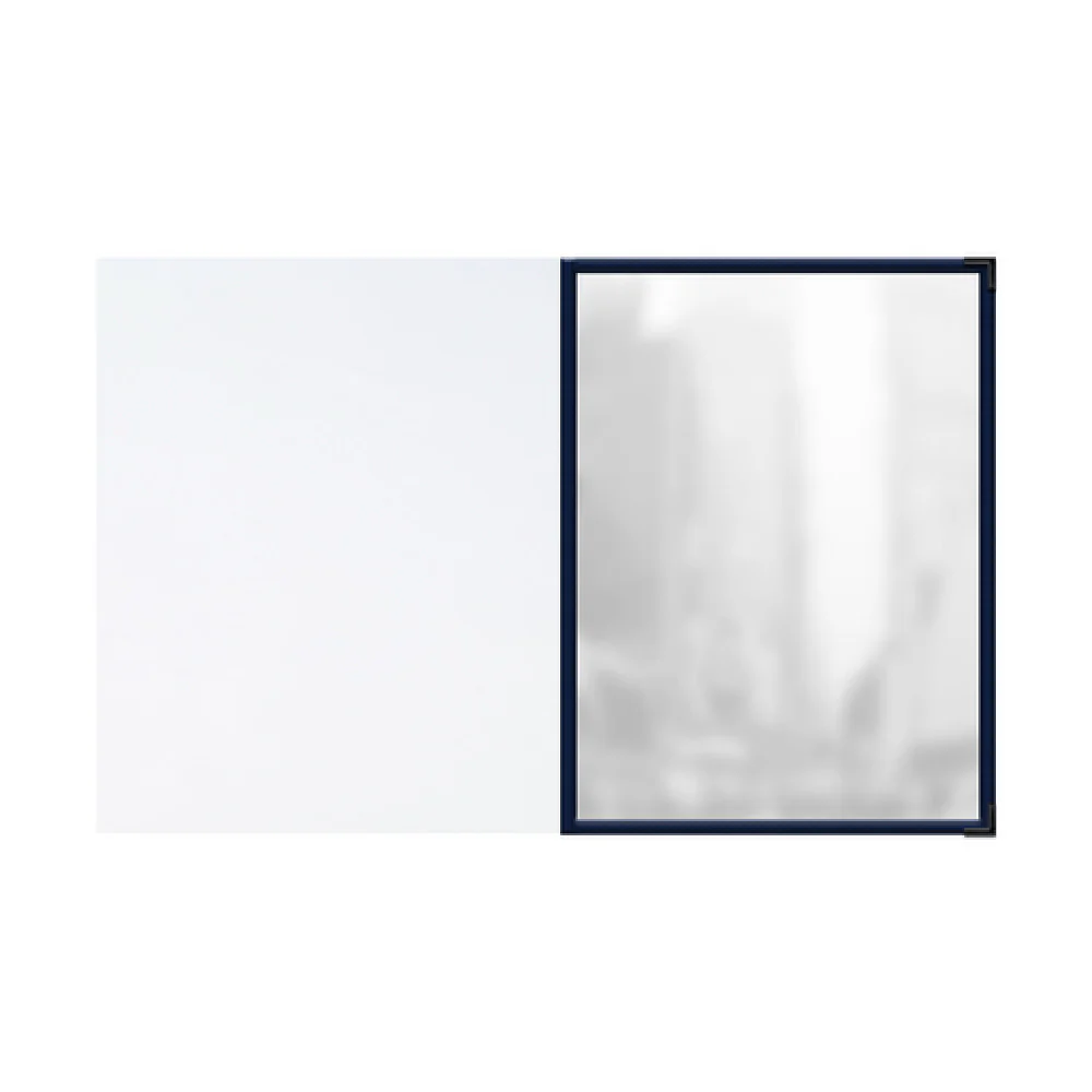 Risch SEWNAAP 8.5X11 Insert 8-1/2 Inch x 11 Inch Clear Pocket Sewn Edge