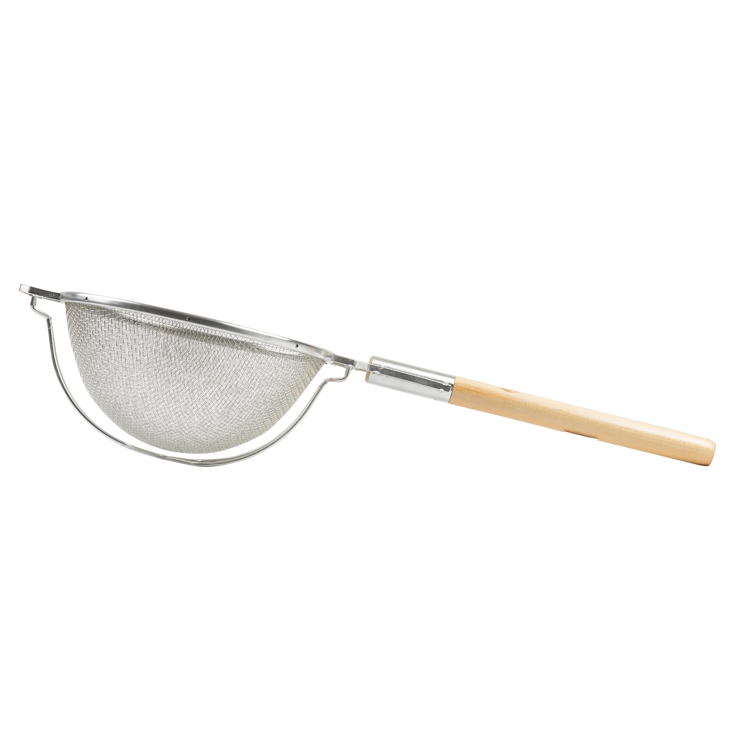 Tablecraft 1023 11-3/4 Inch Diameter Reinforced Mesh Strainer with Wooden Handle Tablecraft 1023 11-3/4 Inch Diameter Reinforced Mesh Strainer with Wooden Handle
