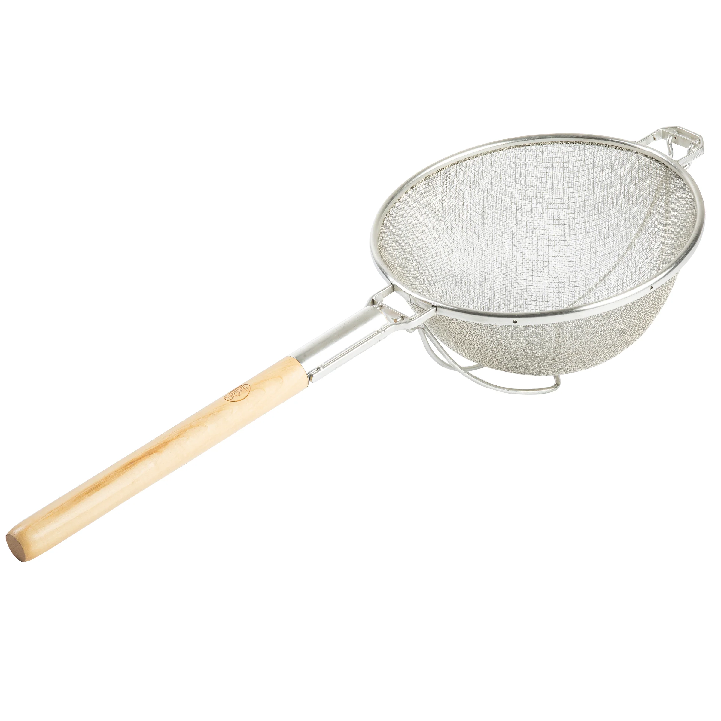 Tablecraft 1023 11-3/4 Inch Diameter Reinforced Mesh Strainer with Wooden Handle Tablecraft 1023 11-3/4 Inch Diameter Reinforced Mesh Strainer with Wooden Handle