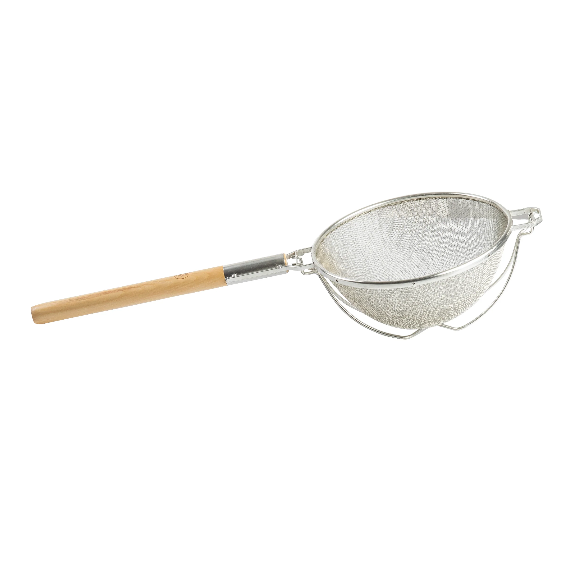 Tablecraft 1023 11-3/4 Inch Diameter Reinforced Mesh Strainer with Wooden Handle Tablecraft 1023 11-3/4 Inch Diameter Reinforced Mesh Strainer with Wooden Handle