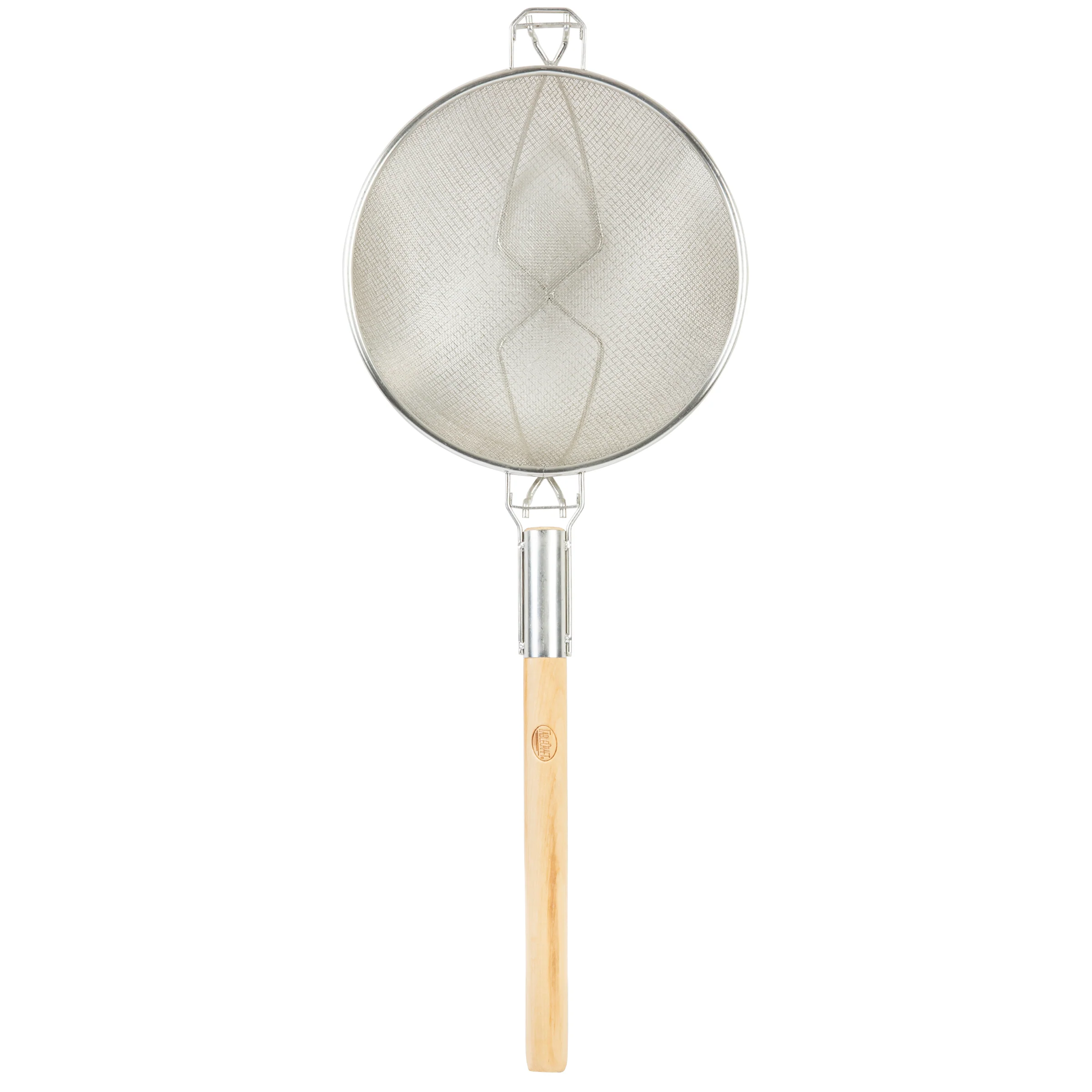 Tablecraft 1023 11-3/4 Inch Diameter Reinforced Mesh Strainer with Wooden Handle Tablecraft 1023 11-3/4 Inch Diameter Reinforced Mesh Strainer with Wooden Handle