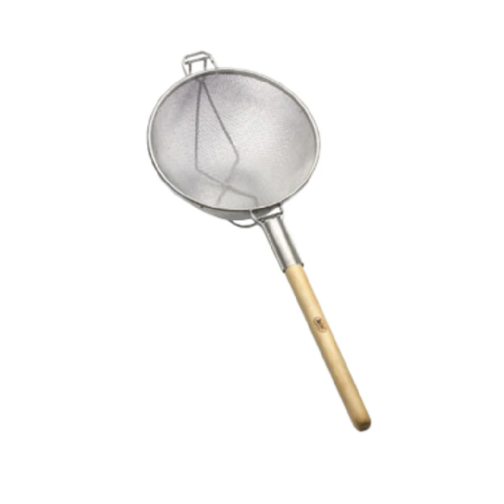 Tablecraft 1023 11-3/4 Inch Diameter Reinforced Mesh Strainer with Wooden Handle Tablecraft 1023 11-3/4 Inch Diameter Reinforced Mesh Strainer with Wooden Handle