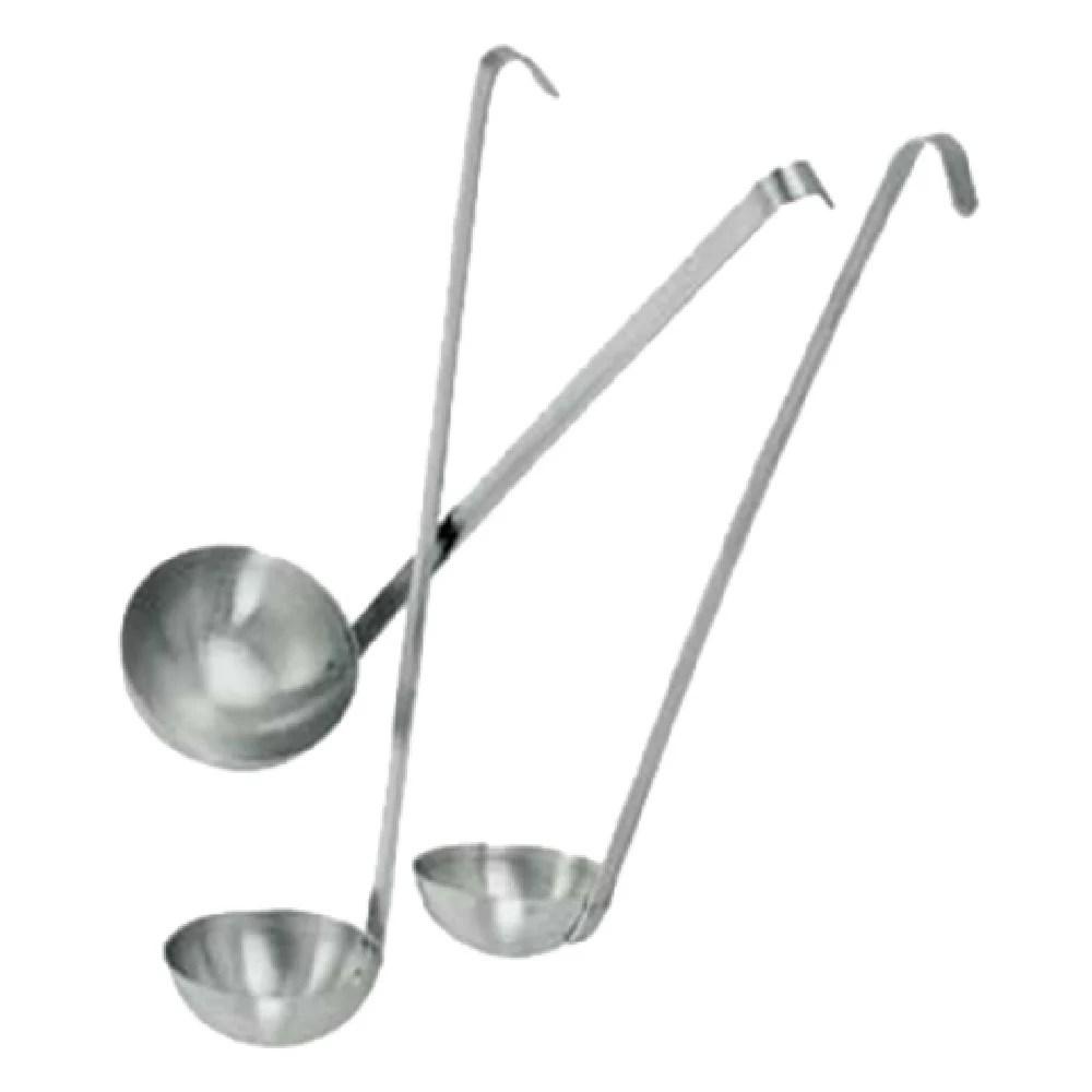 Omcan 80408 2 Oz Ladle Two-piece Stainless Steel with 12 Inch Handle
