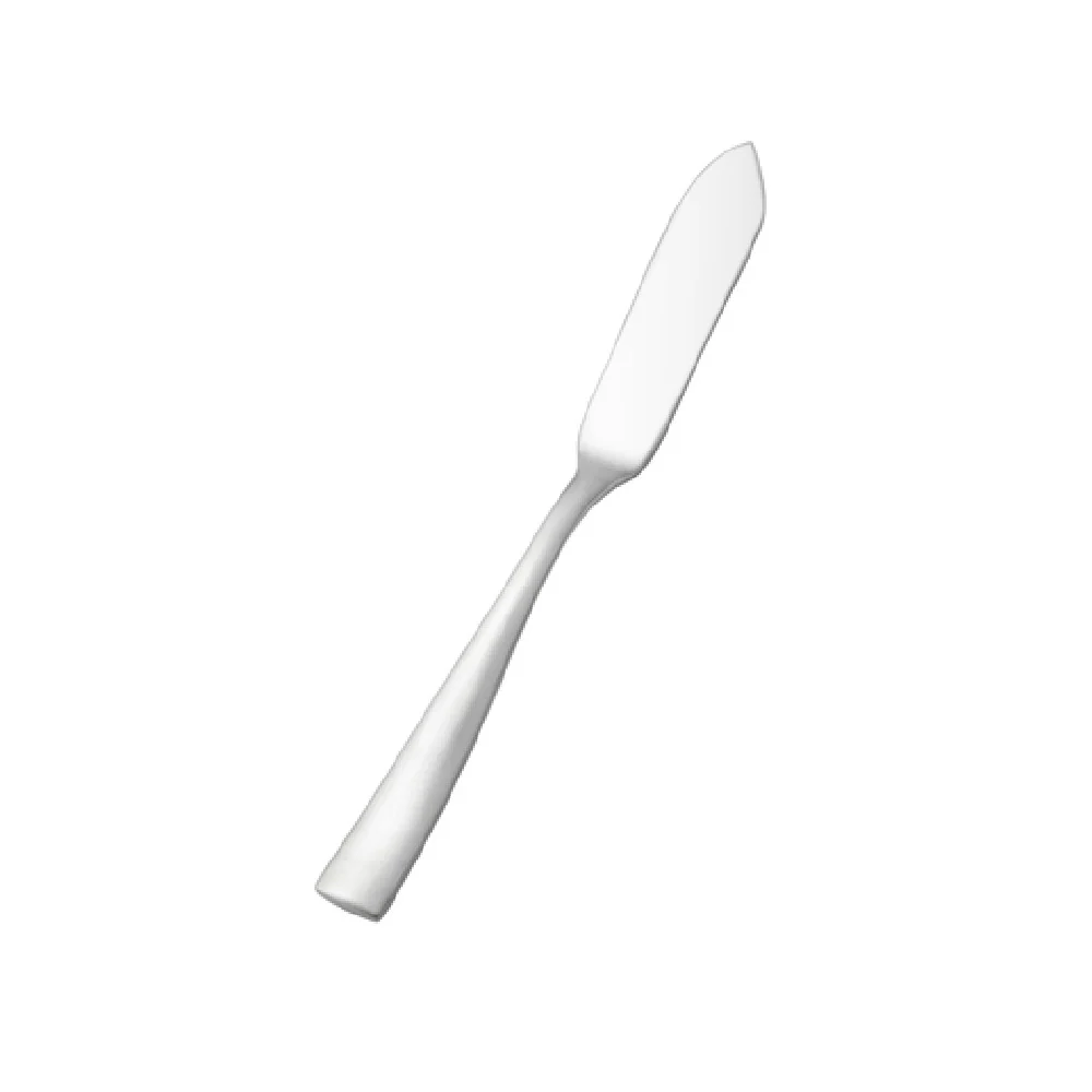 Bon Chef SBS3010M 6-5/8 Inch Bread And Butter Knife 13/0 Stainless Steel Brushed Matte Finish