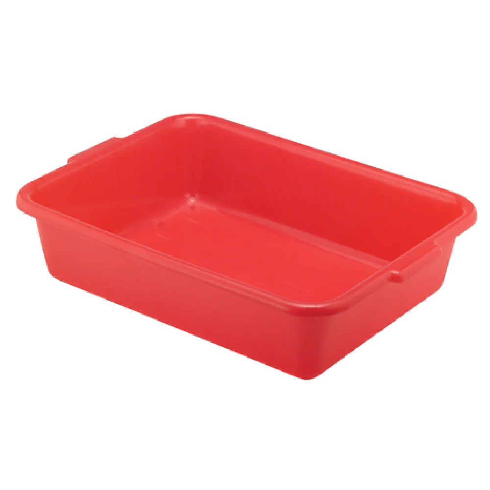 Vollrath 1521-C02 20 Inch Red Food Storage Box with Molded Handles Plastic Vollrath 1521-C02 20 Inch Red Food Storage Box with Molded Handles Plastic