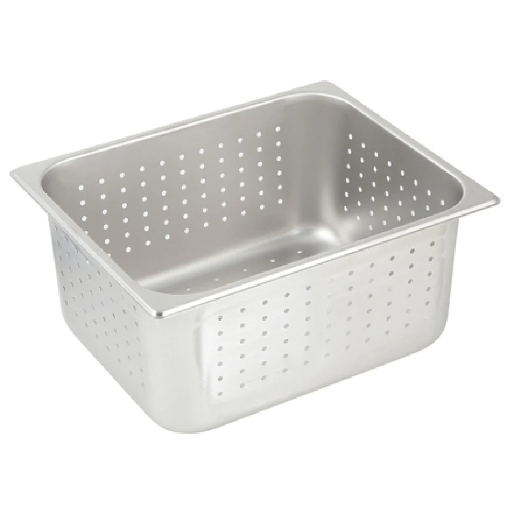 Winco SPJH-206PF 12 Inch Perforated Stainless Steel Steam Table Pan