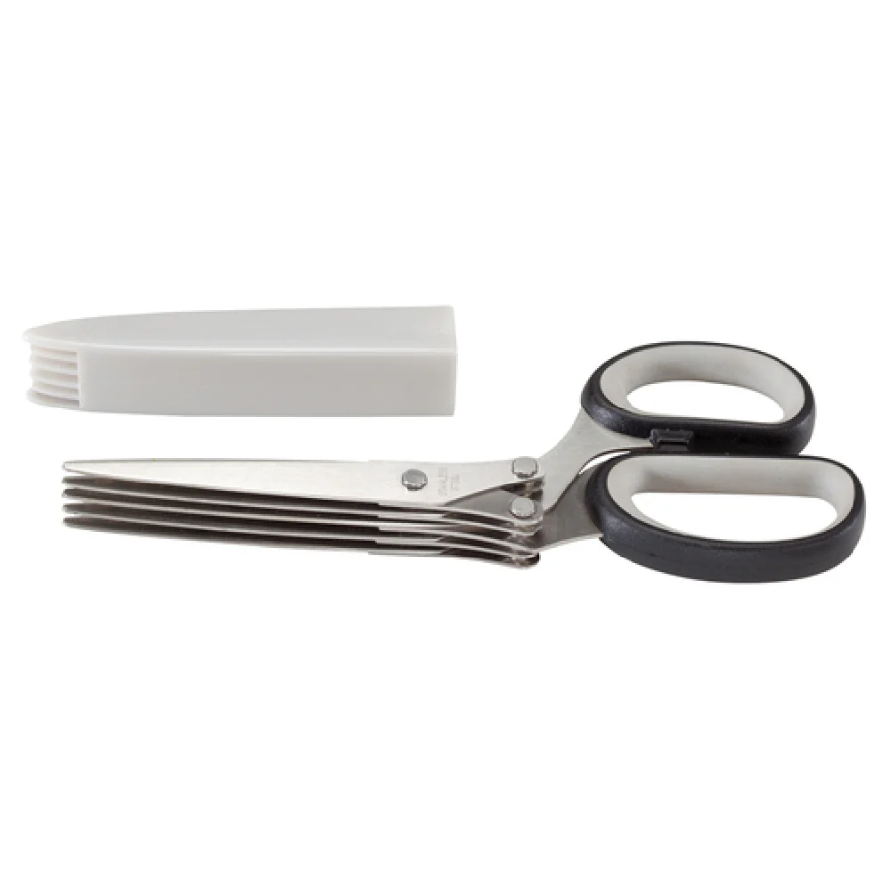 Mercer Culinary M35150 7-3/5 Inch Herb Scissor 5 Blades with Black Handle Stainless Steel Mercer Culinary M35150 7-3/5 Inch Herb Scissor 5 Blades with Black Handle Stainless Steel