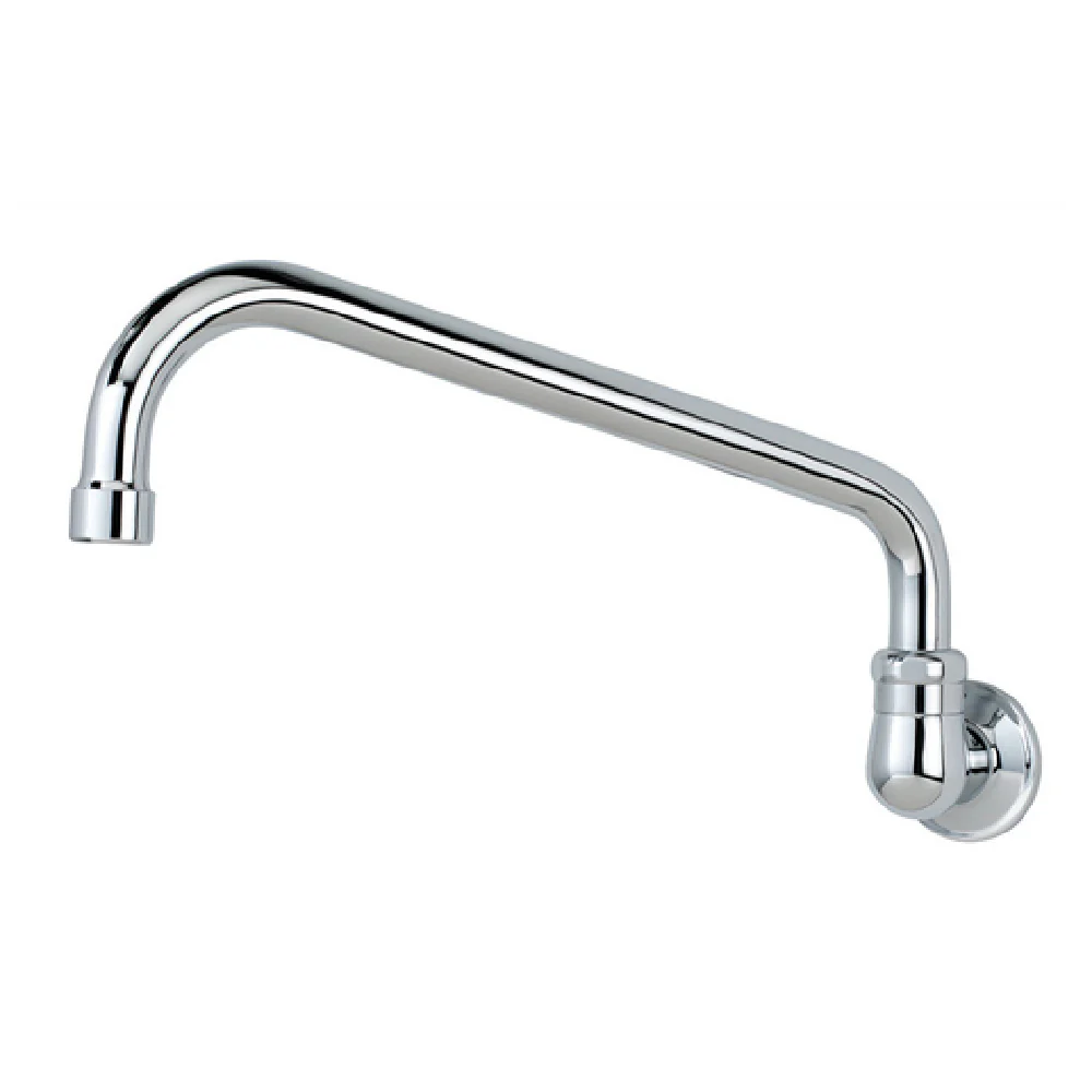 Optional 10 Inch Royal Series Swing Spout Wall Mounted Faucet for Foot Valve, Krowne 16-143L