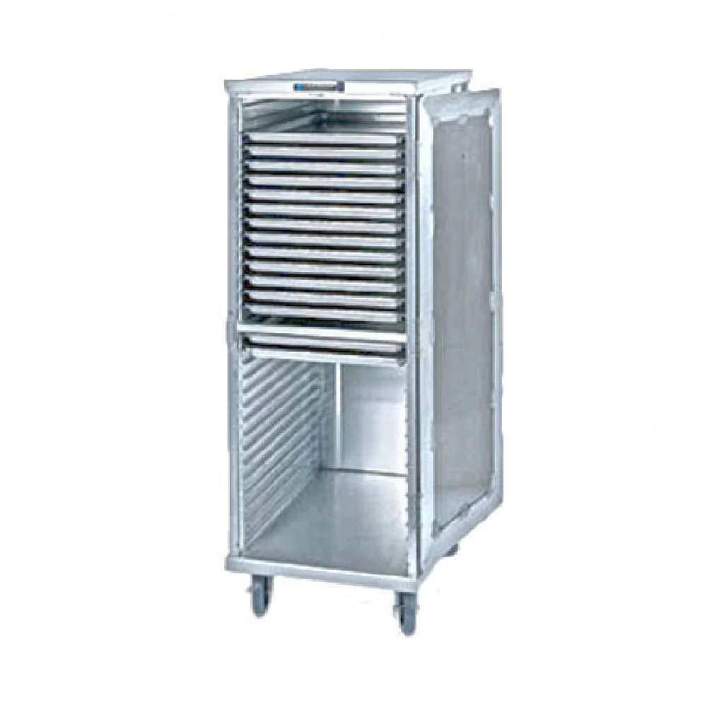 Lakeside 5529 20 Inch Cabinet Enclosed for 32 Sheet Pans Aluminum with Casters Lakeside 5529 20 Inch Cabinet Enclosed for 32 Sheet Pans Aluminum with Casters