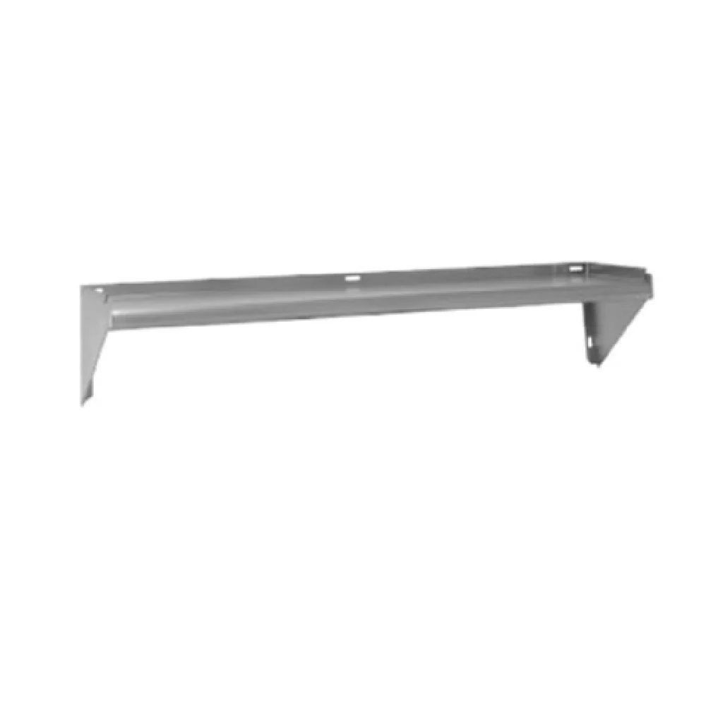 Advance Tabco WS-12-72-X 72 Inch Wall-mounted Shelf with Bullnose Edge Stainless Steel
