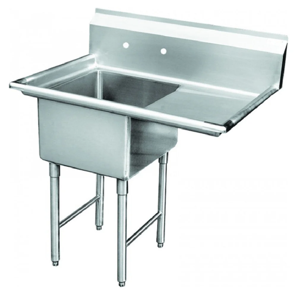 GSW USA SH18241R 39 Inch Stainless Steel Sink with Right Drainboard