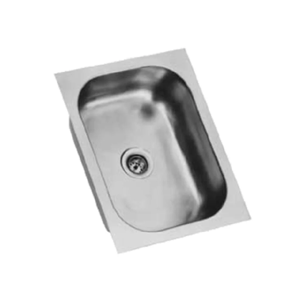 Eagle FDI-10-14-5-1 10 Inch Weld-In Sink 20 Gauge One Compartment Stainless Steel with Drain