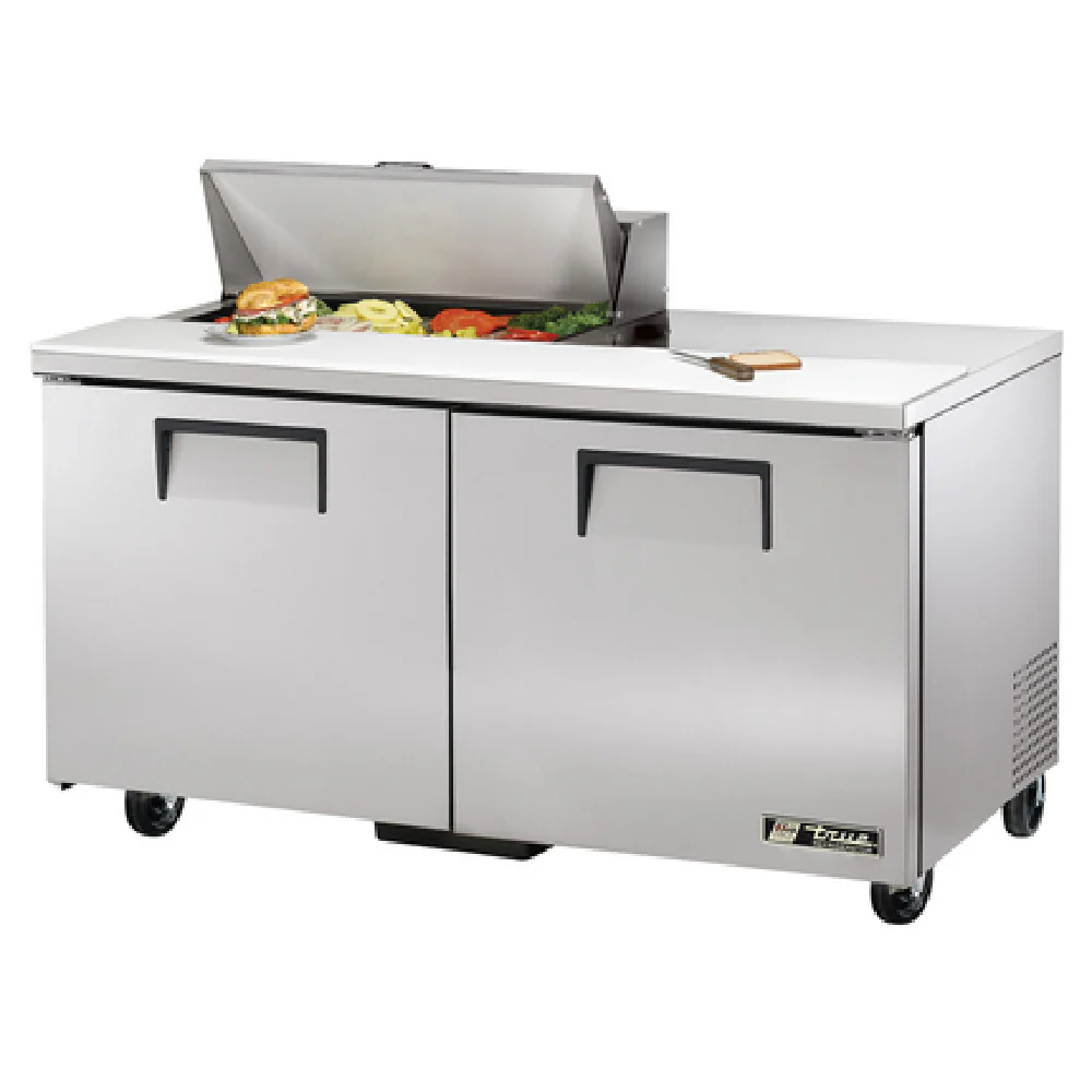 True Refrigeration TSSU-60-08-HC 60 Inch Sandwich Salad Unit with Stainless Steel Cover True Refrigeration TSSU-60-08-HC 60 Inch Sandwich Salad Unit with Stainless Steel Cover
