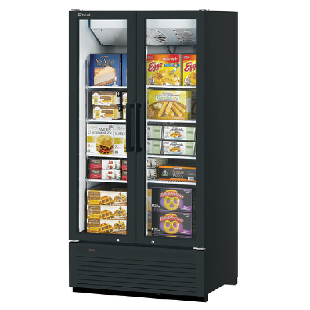 Turbo Air TGF-35SDH-N_WH 39 Inch Super Deluxe Freezer Merchandiser 30.9 Cu Ft