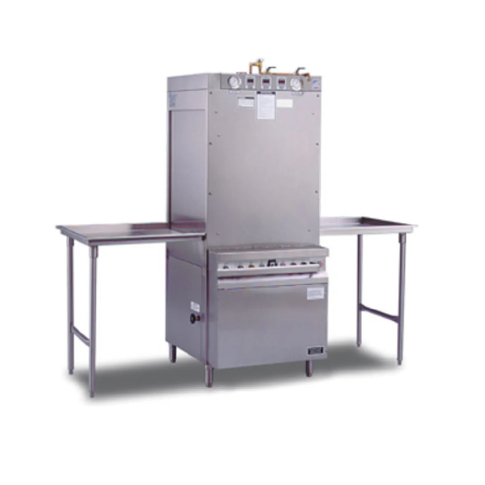 Insinger SW-12-P_208/60/3 76 Inch Pot and Pan Washer Pass-thru with Utility Rack Insinger SW-12-P_208/60/3 76 Inch Pot and Pan Washer Pass-thru with Utility Rack