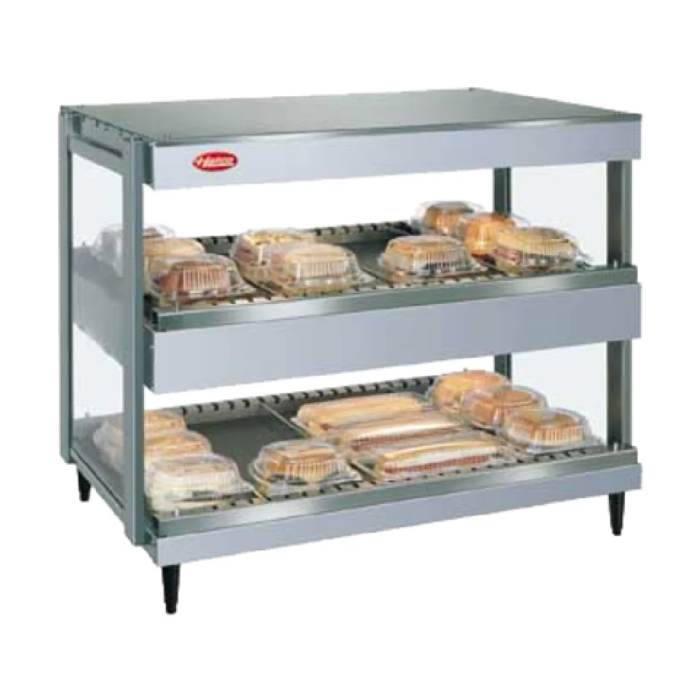 Hatco GRSDH-60D_120-240/60/1 60 Inch Countertop Glo-Ray Merchandising Warmer with 24 Rods