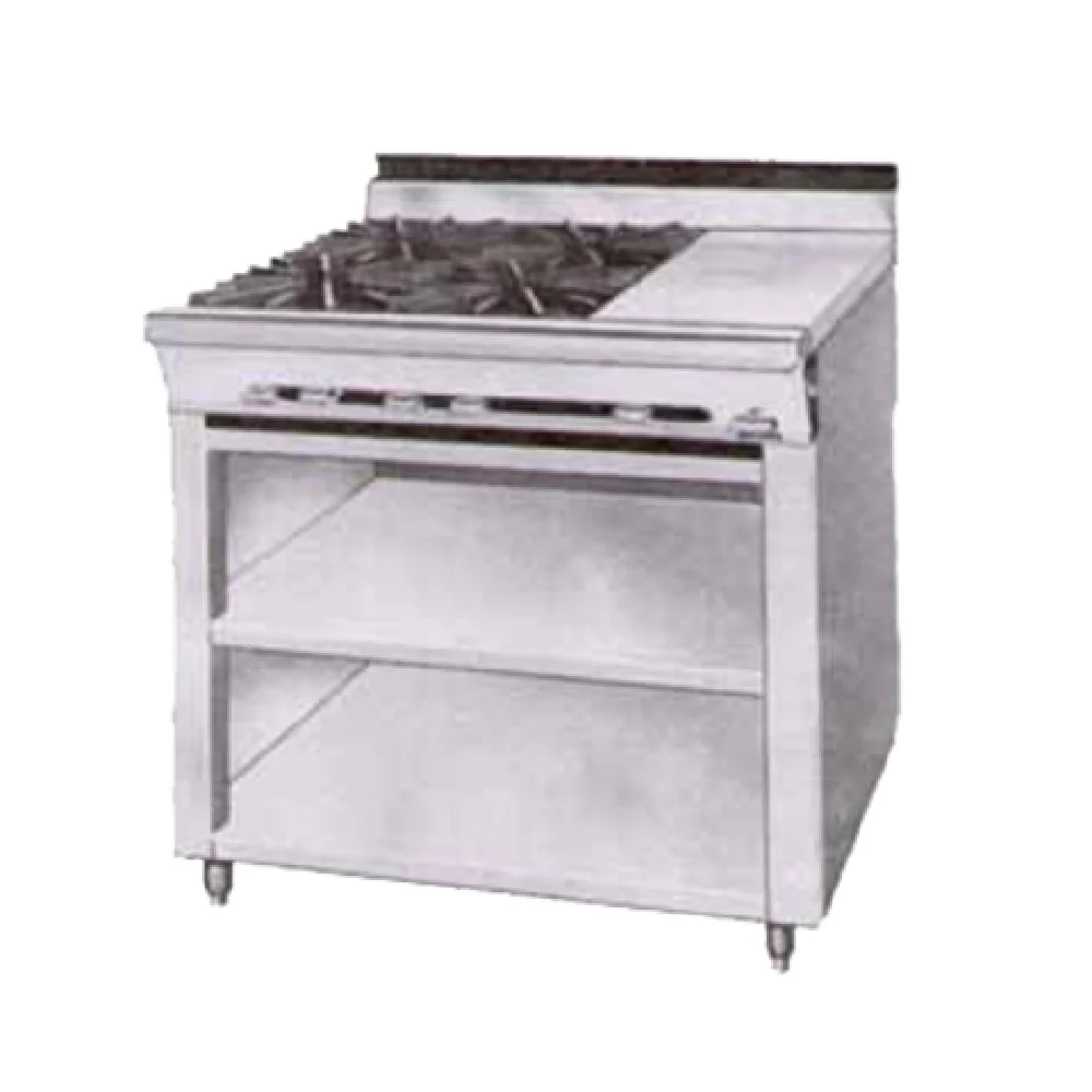 Montague Company 36-2E 36 Inch Gas Range with 4 Burners 140000 BTU Montague Company 36-2E 36 Inch Gas Range with 4 Burners 140000 BTU