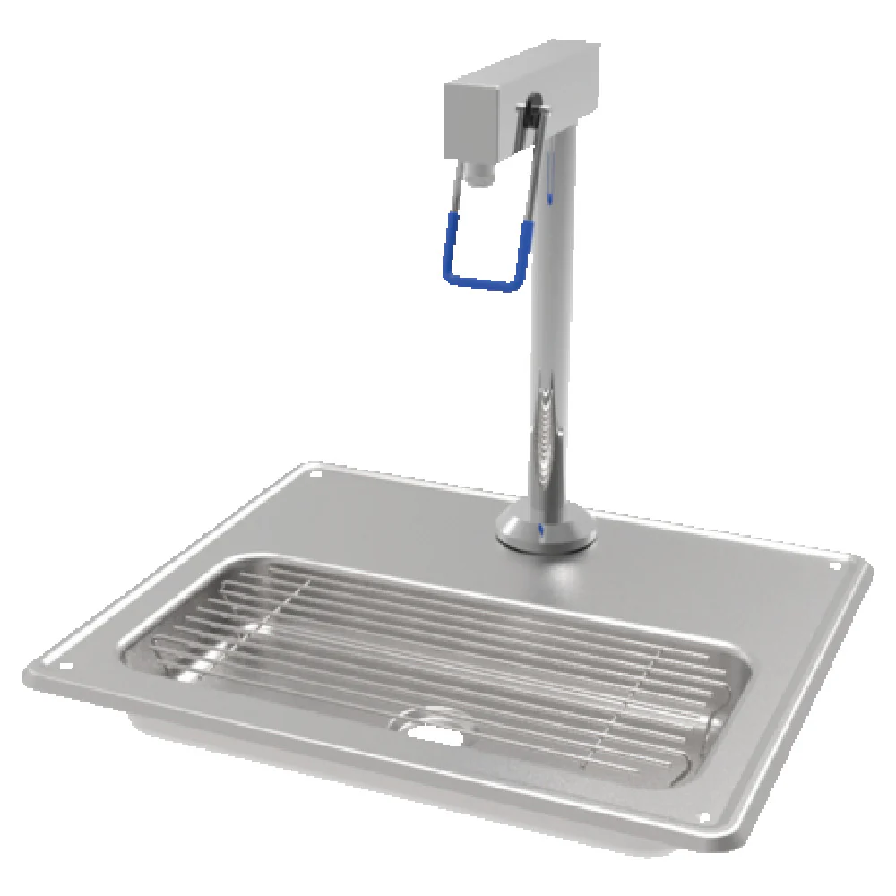 GSW USA AA-HS1311 12-5/8 Inch Glass Filler Station with Drain Pan