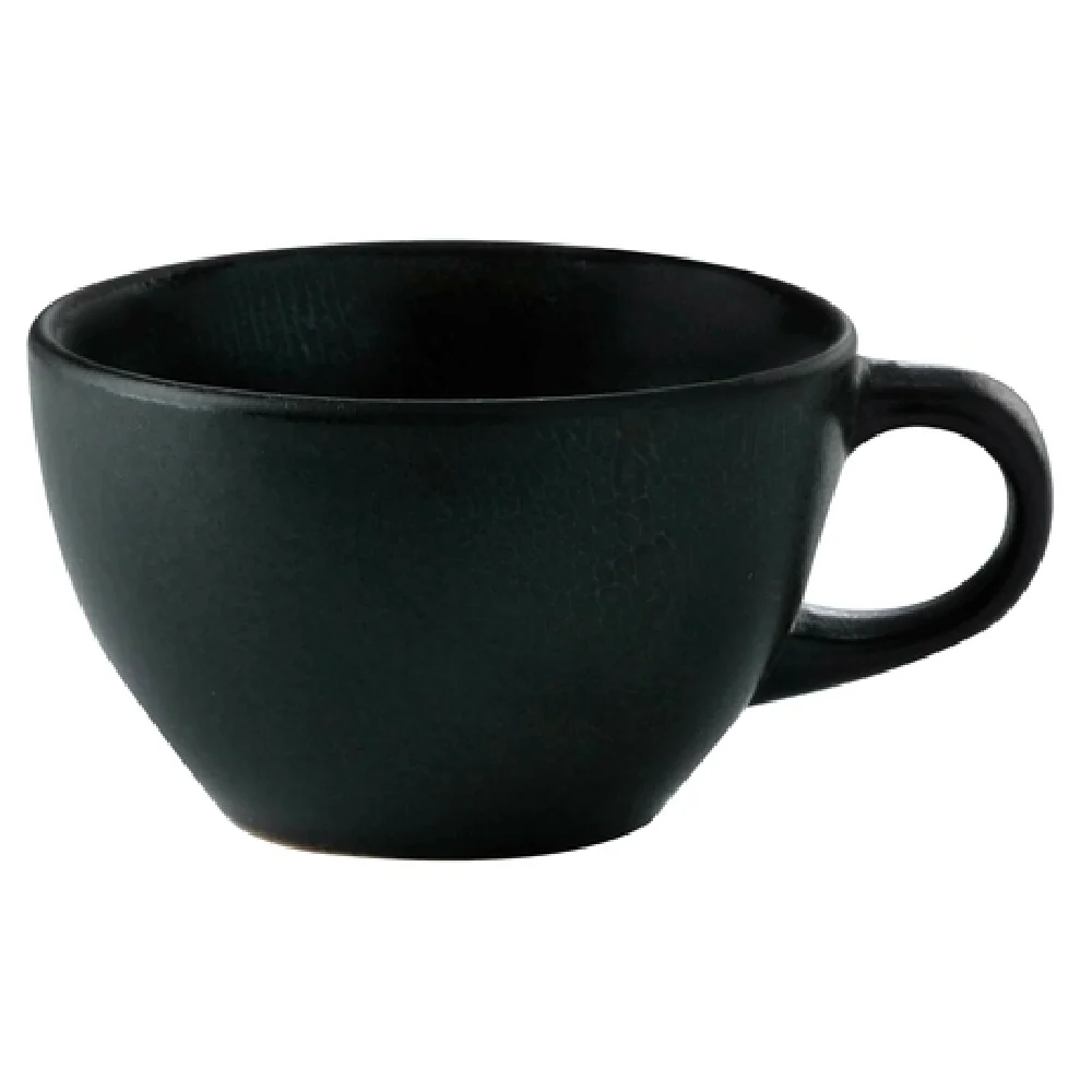 GET Enterprises PP1941904424 5 Inch Tea Cup 8-4/5 Oz with Handle Porcelain