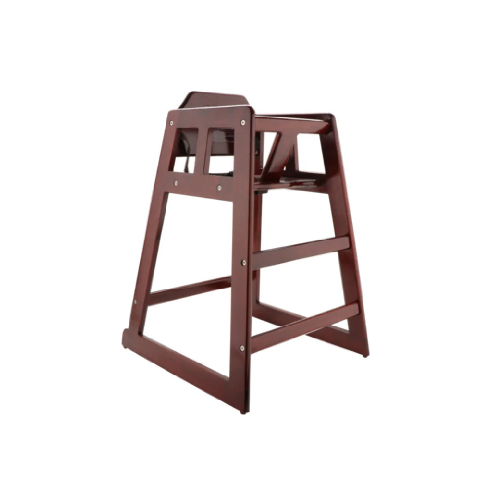 GET Enterprises HC-100-MOD-M2-1 19-5/8 Inch Modified High Chair Hardwood Mahogany GET Enterprises HC-100-MOD-M2-1 19-5/8 Inch Modified High Chair Hardwood Mahogany