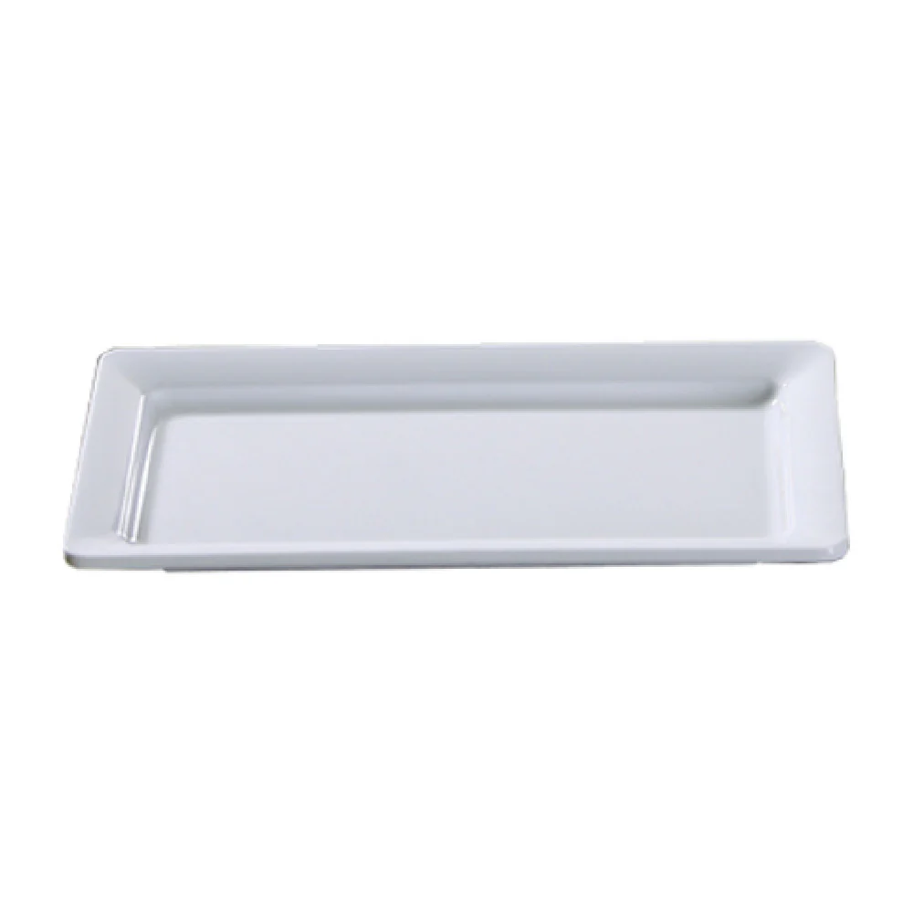 Yanco OK-7013 7 Inch Dishwasher Safe Melamine White Osaka Plate Yanco OK-7013 7 Inch Dishwasher Safe Melamine White Osaka Plate