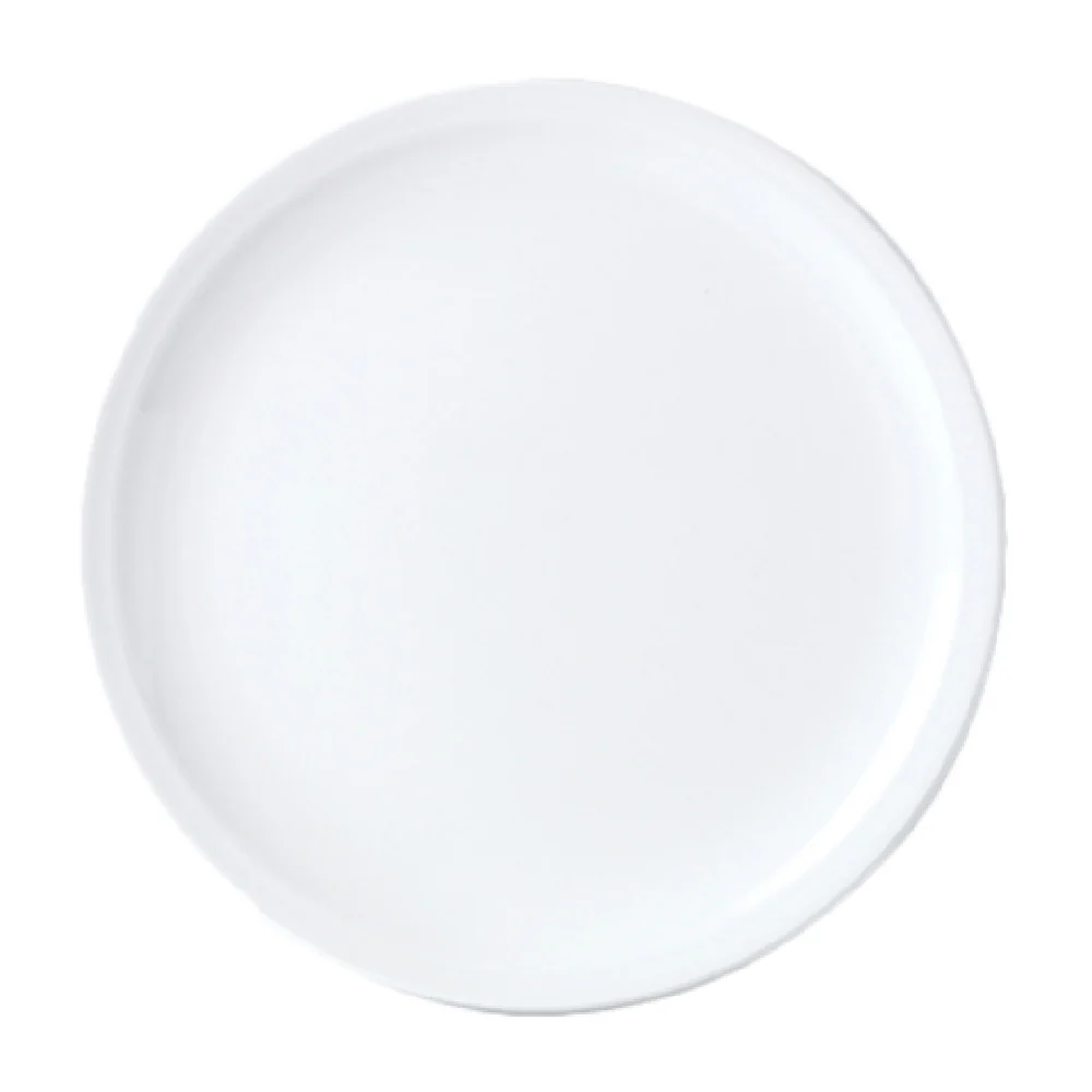 Steelite 11010614 12.5 Inch Round Pizza Plate Simplicity Alumina Vitrified