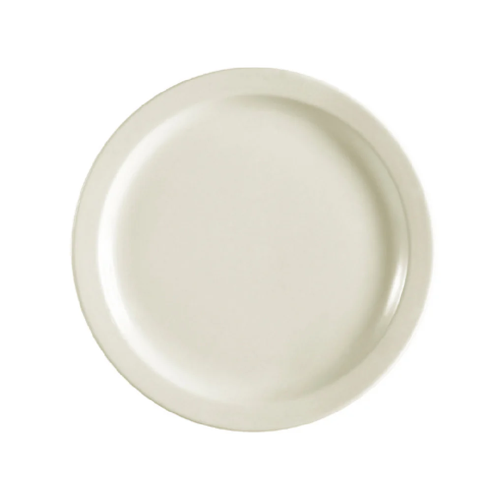 CAC China WAS-9 9-3/4 Inch Diameter Round Plate Ceramic Dishwasher Safe CAC China WAS-9 9-3/4 Inch Diameter Round Plate Ceramic Dishwasher Safe
