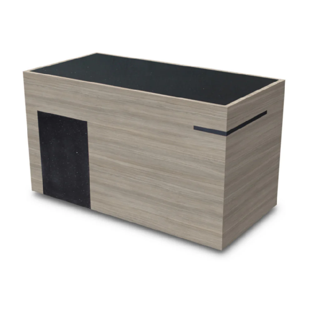 Forbes Industries F30-5174 72 Inch Buffet Station Body Only with Terrazzo Countertop